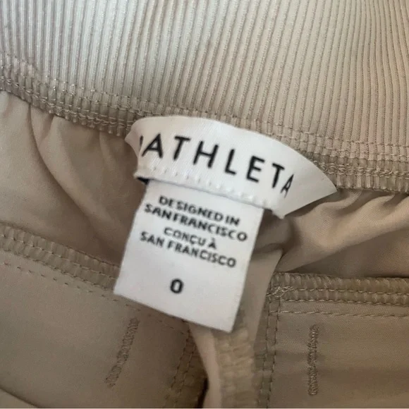 Athleta BROOKLYN MID RISE ANKLE PANT Beige Size 0 - Picture 6 of 12